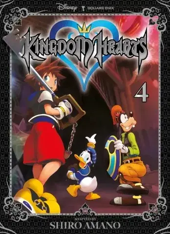 Beletria - ostatné Kingdom Hearts Volume 4 - Shiro Amano