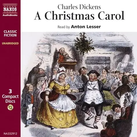 Svetová beletria Naxos Audiobooks A Christmas Carol (EN)
