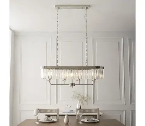 Svietidlá Endon 109058 - Závesný luster na reťazi 4xE14/6W/230V lesklý chróm 109058