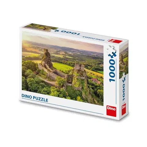 1000 dielikov Dino Toys Puzzle Zrúcanina hradu Trosky 1000 Dino
