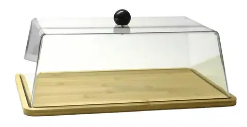Podnosy a tácky MAKRO -Servírovací podnos s krytom 35x22,5x12cm