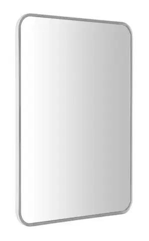Kúpeľňové zrkadlá SAPHO - FLOAT LED podsvietené zrkadlo 50x70cm, biela 22571