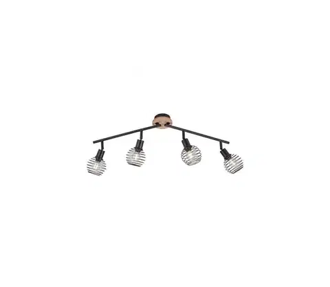 Svietidlá Leuchten Direkt 15924-79 - Bodové svietidlo EUGEN 4xE14/40W/230V 15924-79