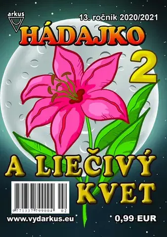 Pre deti a mládež - ostatné Hádajko 2 2021 a liečivý kvet - Jela Mlčochová