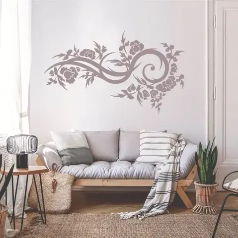 Šablóny na maľovanie Šablóny na maľovanie - Kvetinový ornament