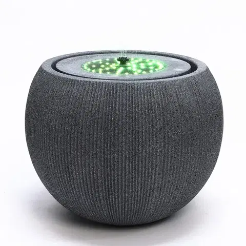 Záhradné dekorácie Záhradná fontána WXF2506539SN+LED+SOLAR+PILOT