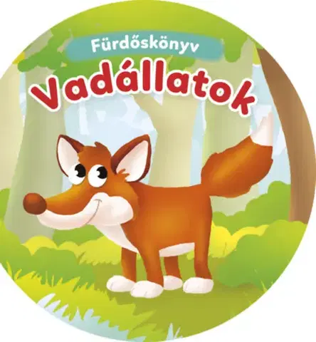 Knižky do vane Vadállatok - Fürdőskönyv