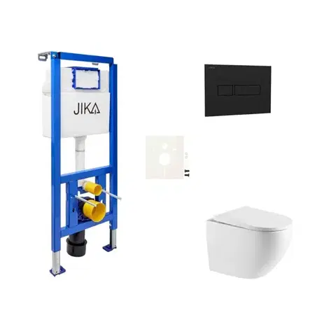Záchody Závěsný WC set do lehkých stěn / předstěnová SAT SIKOJSREX67CRM SIKOJSREX67CRM
