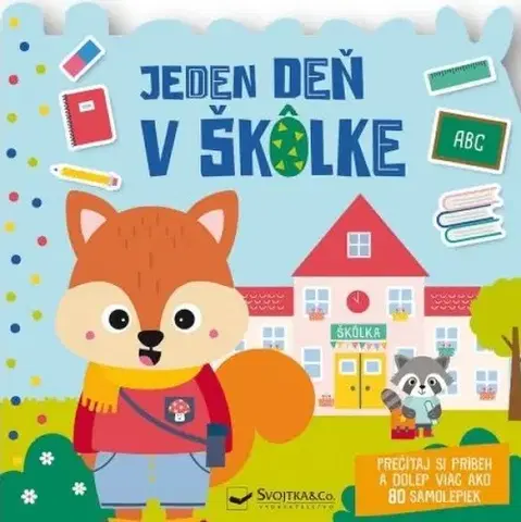 Nalepovačky, vystrihovačky, skladačky Jeden deň - V škôlke - Carotte et Campagne