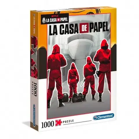 1000 dielikov Puzzle La casa de papel 1000 Clementoni
