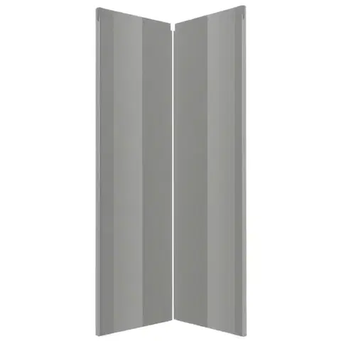 Kuchynské skrinky Čelo skrinky Luxeo F02-G60N2(100) grey lak