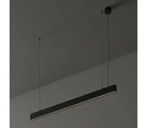 Svietidlá Ideal Lux - LED luster na lanku OFFICE LED/30W/230V 3000K CRI 90 čierny 271187