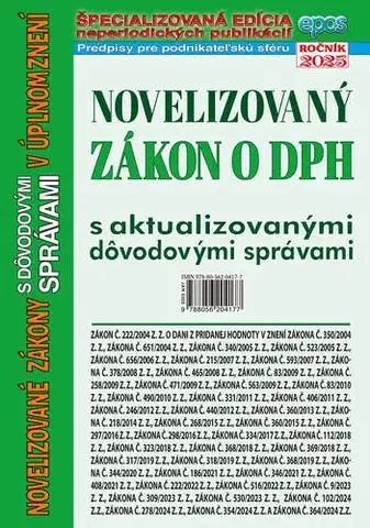 Zákony, zbierky zákonov Novelizovaný zákon o DPH 3/2025