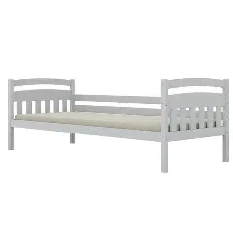 Postele pre dievčatá Posteľ Tosia štandard 90x200 biela
