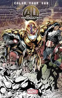 Cudzojazyčná literatúra Color Your Own Age of Ultron - Bryan Hitch,Carlos Pacheco