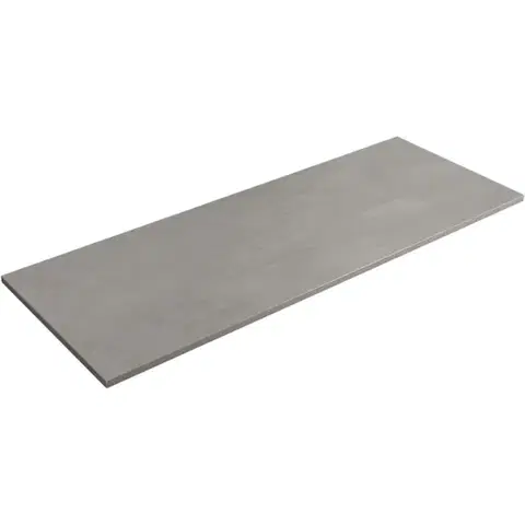 Kúpeľňový nábytok CERANO - Doska pod umývadlo Navira Slim - betónovo šedá - 140x1,8x46 CER-663073