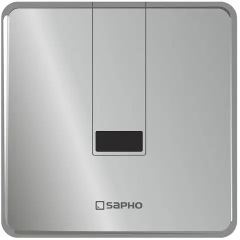 Pisoáre SAPHO - Automatický splachovač pre urinál 6V (4xAA), nerez lesk PS006