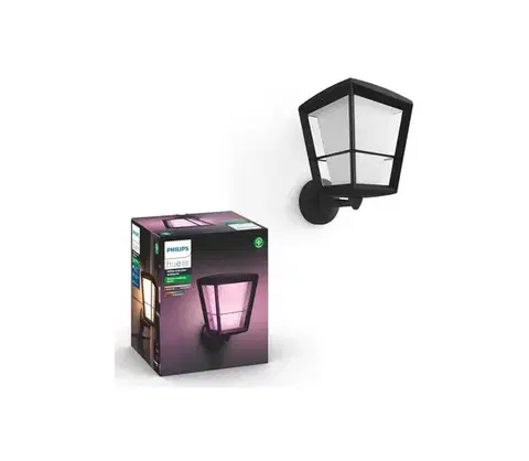 LED osvetlenie Philips 17439/30/P7-LED RGBW Vonkajšie svietidlo Hue ECONIC LED/15W/230V IP44 17439/30/P7