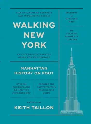 Geografia, mapy, sprievodcovia Walking New York - Keith Taillon