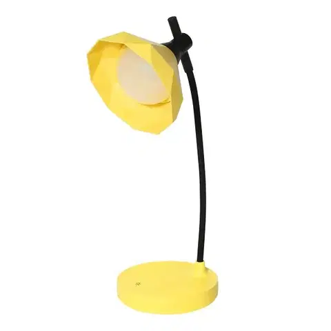 Lampy do obývačky Stolová lampa LED FLEUR 66351 žltá LB1
