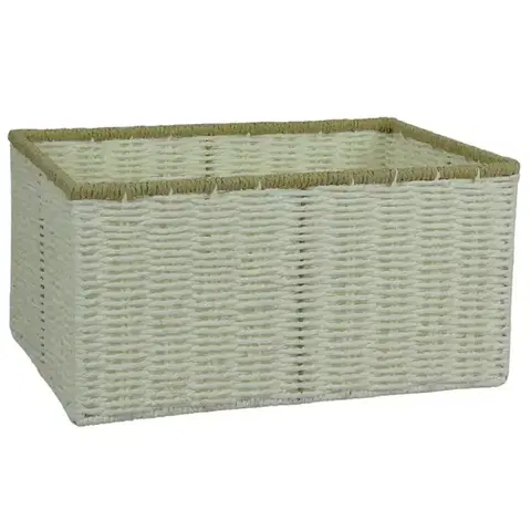 Kúpeľňové doplnky Košík svetlohnedý l 40x30 h20
