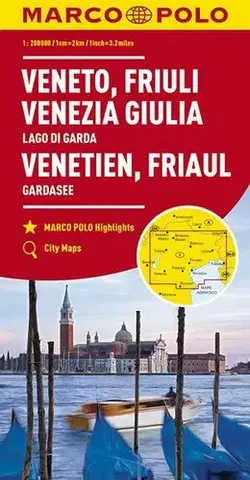 Európa Itálie č.4 - Veneto, Friaul 1:200T MD