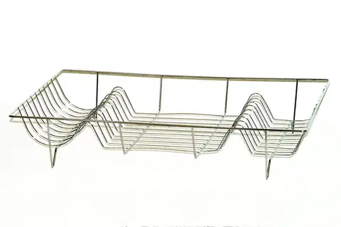 Odkvapkávače MAKRO - Odkvapkávač pochrómovaný, 32cm x 8,5cm x 48cm