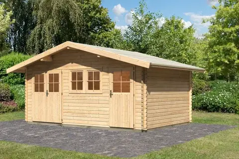 Drevené Drevený záhradný domček 507 x 327 cm Dekorhome