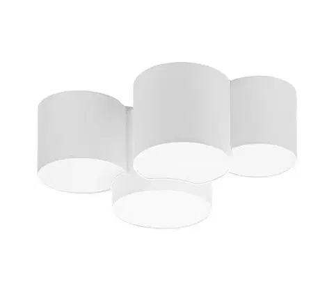 Svietidlá  Stropné svietidlo MONA 4xE27/15W/230V biela 3442
