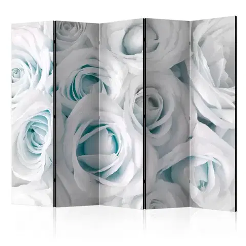 Paravány Paraván Satin Rose (Turquoise) Dekorhome