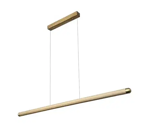 Svietidlá  LED Luster na lanku LED/22W/230V 4000K 120 cm jaseň/masív WRL0521
