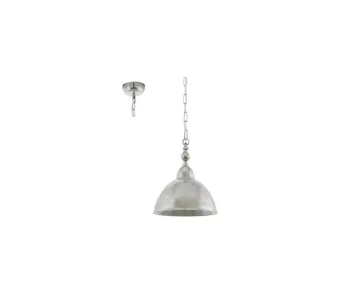 Svietidlá Eglo 49178 - Luster na reťazi EASINGTON 1xE27/60W/230V pr. 350 mm 49178
