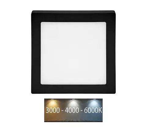 Svietidlá  LED-CSQ-CCT/18W/CR - LED Stropné svietidlo RAFA LED/18W/230V čierna LED-CSQ-CCT/18W/CR