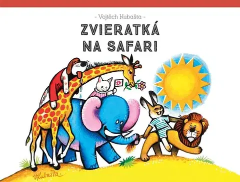 3D, magnetické, priestorové knihy Zvieratká na safari - Vojtěch Kubašta,Vojtěch Kubašta