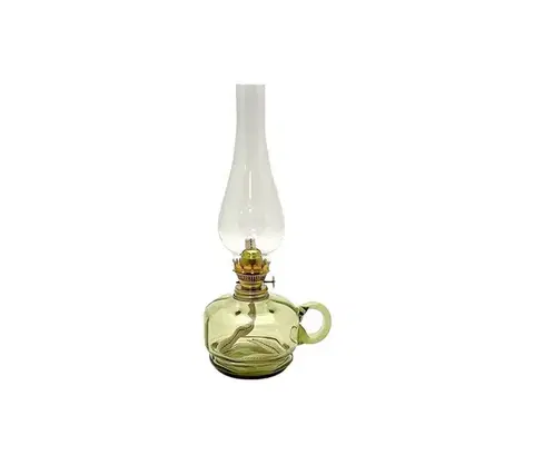 Lampy Floriánova huť Petrolejová lampa MONIKA 34 cm lesná zelená 110-0110-0000-12-00-000