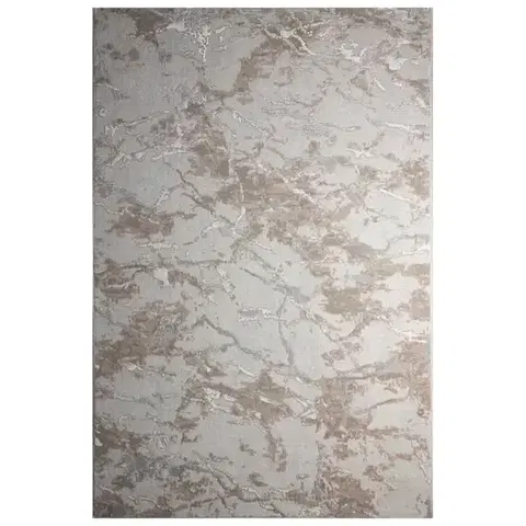 Moderné koberce Koberec Melbourne 1,9/2,7 D838B SGT32 svetlobéžový/sivý