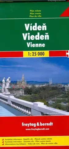 Turistika, skaly Viedeň 1:25 000