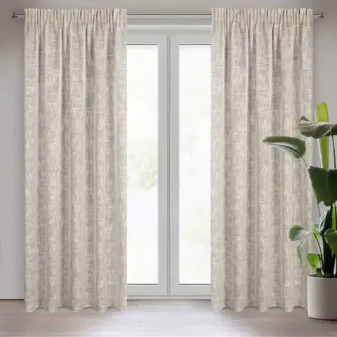 Závesy do spálne Záves RUBI 140x270 na páske 401375 EUROFIRANY