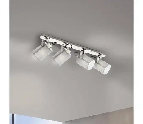 Svietidlá Eglo 98142 - Bodové svietidlo VILLABATE 4xE27/10W/230V 98142