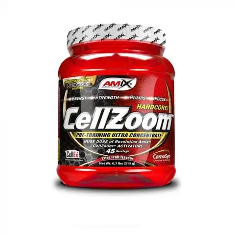 Pre-workouty AMIX CellZoom Hardcore ovocný punč