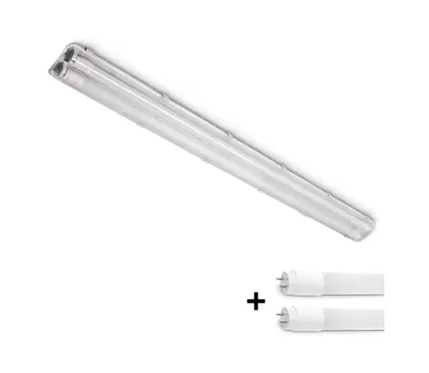 Svietidlá BRILAGI -LED Tech. žiarivkové svietidlo OPTIMA T8 2xG13/18W/230V 4000K IP65 128 cm 004073