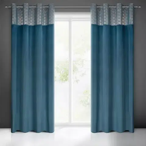 Závesy do spálne Záves ELEN 140X250 na priechodkách 388778