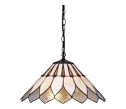 Svietidlá Prezent  -  Luster na reťazi TIFFANY 2xE27/60W/230V 
