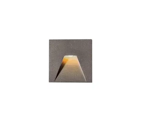 Svietidlá Viokef Lighting LED vonkajšie zapustené svietidlo SPACE LED/4W/230V IP65 šedé 4289800