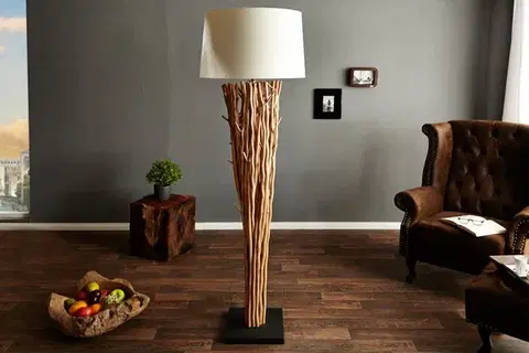 Osvetlenie Stojací lampa KAINEUS Dekorhome