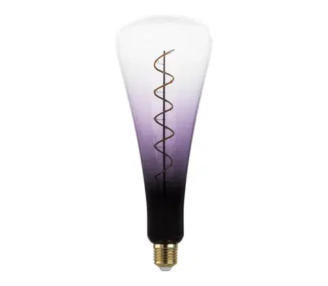 LED osvetlenie Stmievateľná LED žiarovka VINTAGE E27/4W/230V 1800K fialová - Eglo 12276 12276