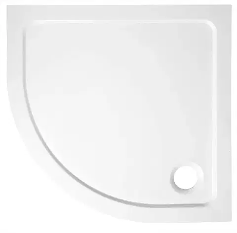 Vane AQUALINE - TECMI vanička z liateho mramoru, štvrťkruh 90x90x3cm, R55 PQ559