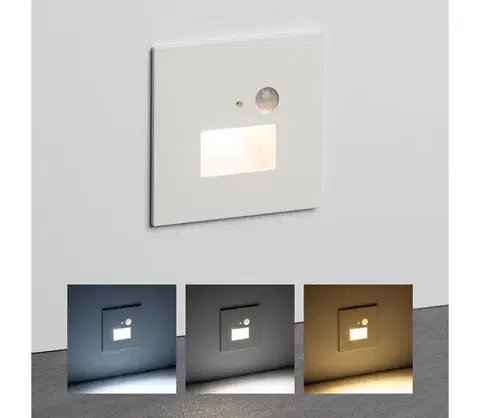 LED osvetlenie BRILAGI - LED schodiskové svietidlo so senzorom LED/1,5W/230V 3000/4000/6500K biela GXDO091