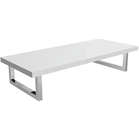 Kúpeľňový nábytok CERANO - Doska pod umývadlo Navira Pro + 2 konzoly pod dosku - biela matná - 60x46x3,6 CER-606066