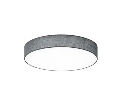 Svietidlá Trio - LED stmievateľné stropné svietidlo LUGANO LED/22W/230V 3000K pr. 40 cm sivé 621912411